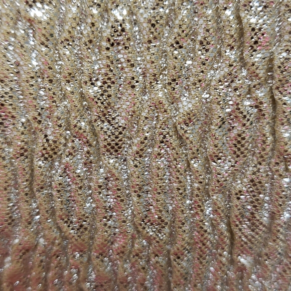 Lulus Dress gold fabric - Picture 10 of 13